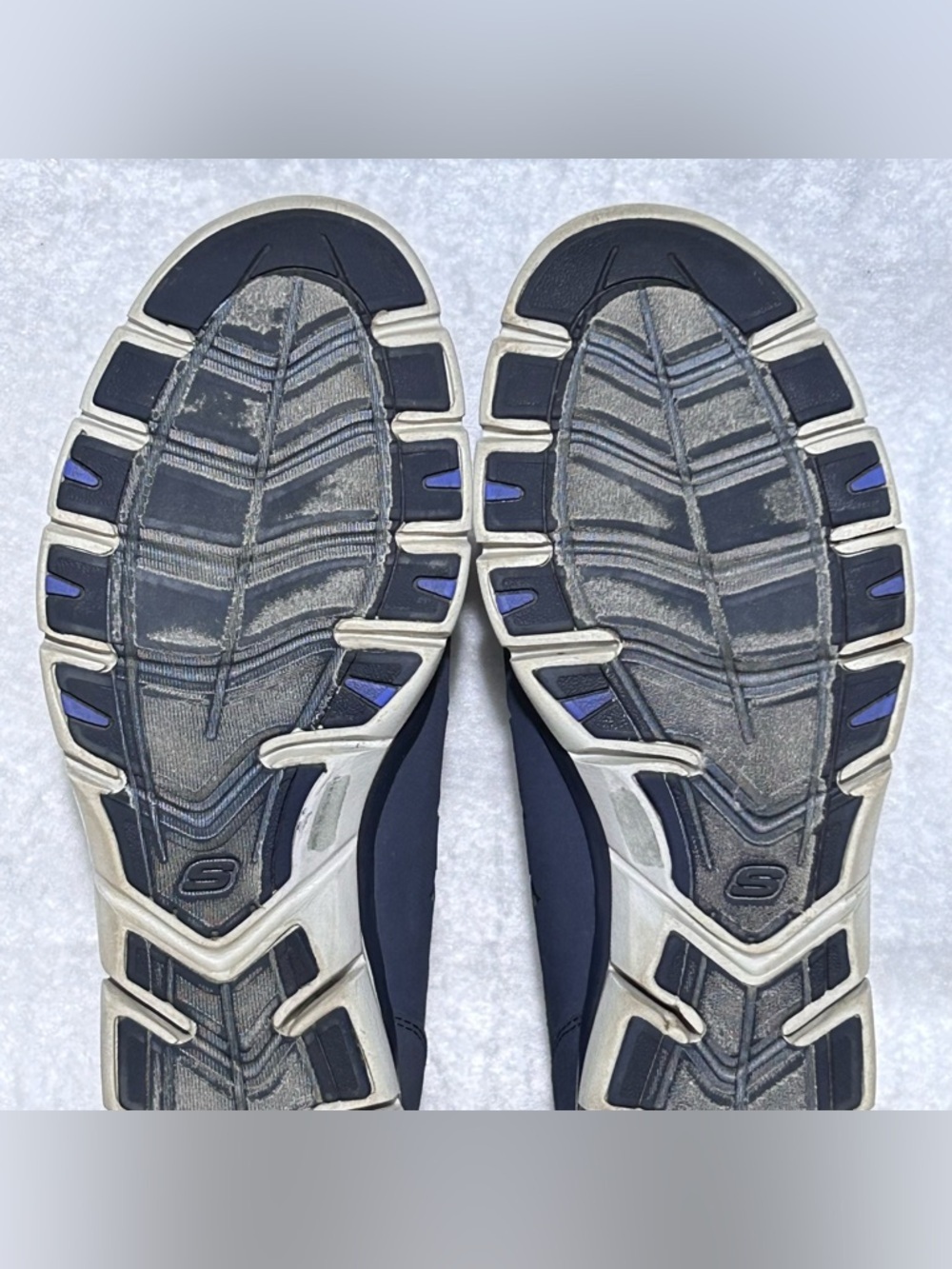 Skechers Womens Blue Gratis Light Heart Lightweight Casual Sneakers Shoes SZ 8 - Picture 9 of 11